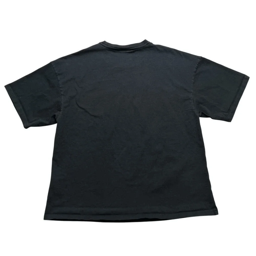 Vanquish Fitness T-Shirt Mens Small Black Panther Graphic Oversized VQ Tee‎